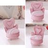 Openable Pink Furniture Jewelry Box Earrings Bracelet Ring Necklace Display Storage Cases Mini Armchair for Dollhouse