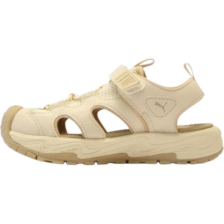 Puma Fun Racer Terra Jr Fashion Comfortable Breathable Low Top Sandals Kids Sandals Sandstone-Brown 406340-02