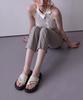 Spur Goa Gented Softly Sandal 3Cm Strap Slipper Sandals -Us9060 (3Color)