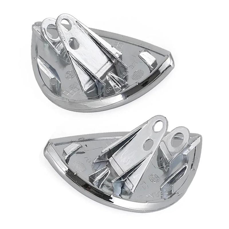 1 par kromade strålkastartvättardysor lock Passar för Mini Cooper R55 R56 R57 R58 R59 2008-2014 61672752559,61672752560