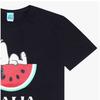Wild Donkey Unisex Snoopy T shirT T iTalia Black