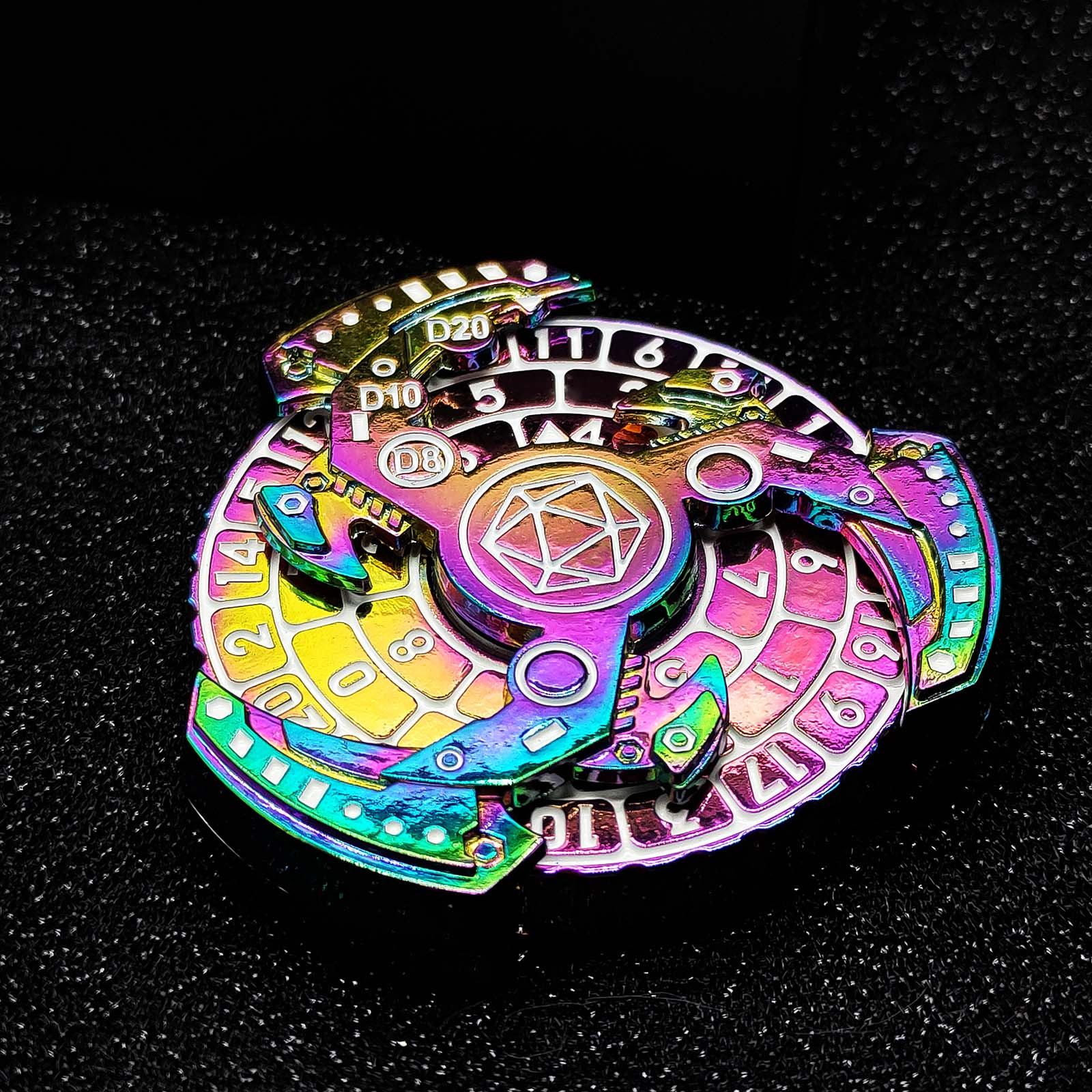 

7 в 1 DND Dice Красочные вращающиеся игральные кости Dungeons & Dragons Polyhedron TRPG Ктулху Бегущая настольная игра