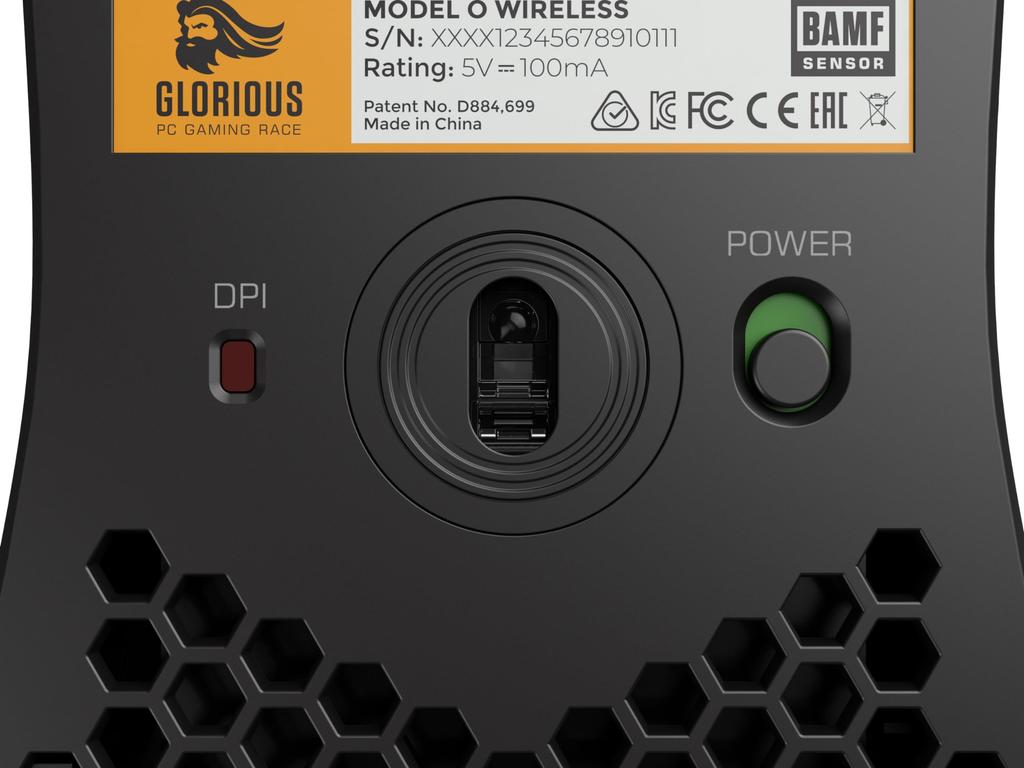Glorious Model O Wireless Gaming RGB with 6 Programmable Buttons Mouse, Lightweight, Quiet, (69g)