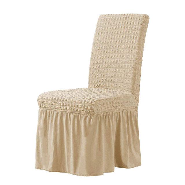 1 Piece Bubble Lattice Elastic Chair Covers Office Chair Cover With Back Spandex Chair Covers For Kitchen/Dining Room
