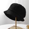 New Autumn and Winter Retro Literature and Art Tide Cool Light Luxury Octagonal Hat Men and Women Warm Casual Versatile Painter Bucket Hat