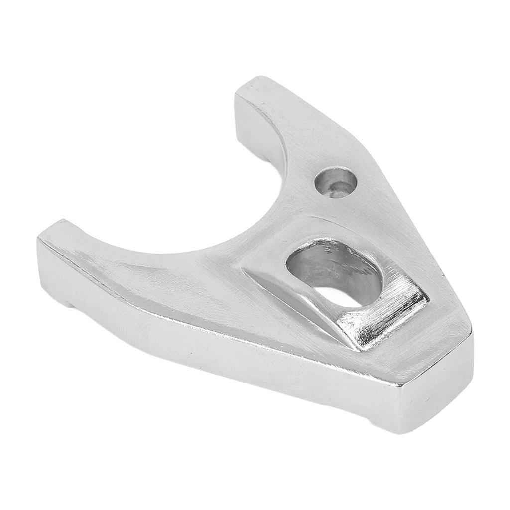 Distributor Clamp Chrome Billet Aluminum Hold Down Clamp with Bolt Replacement for CHEVY DISTRIBUTORS V8 V6