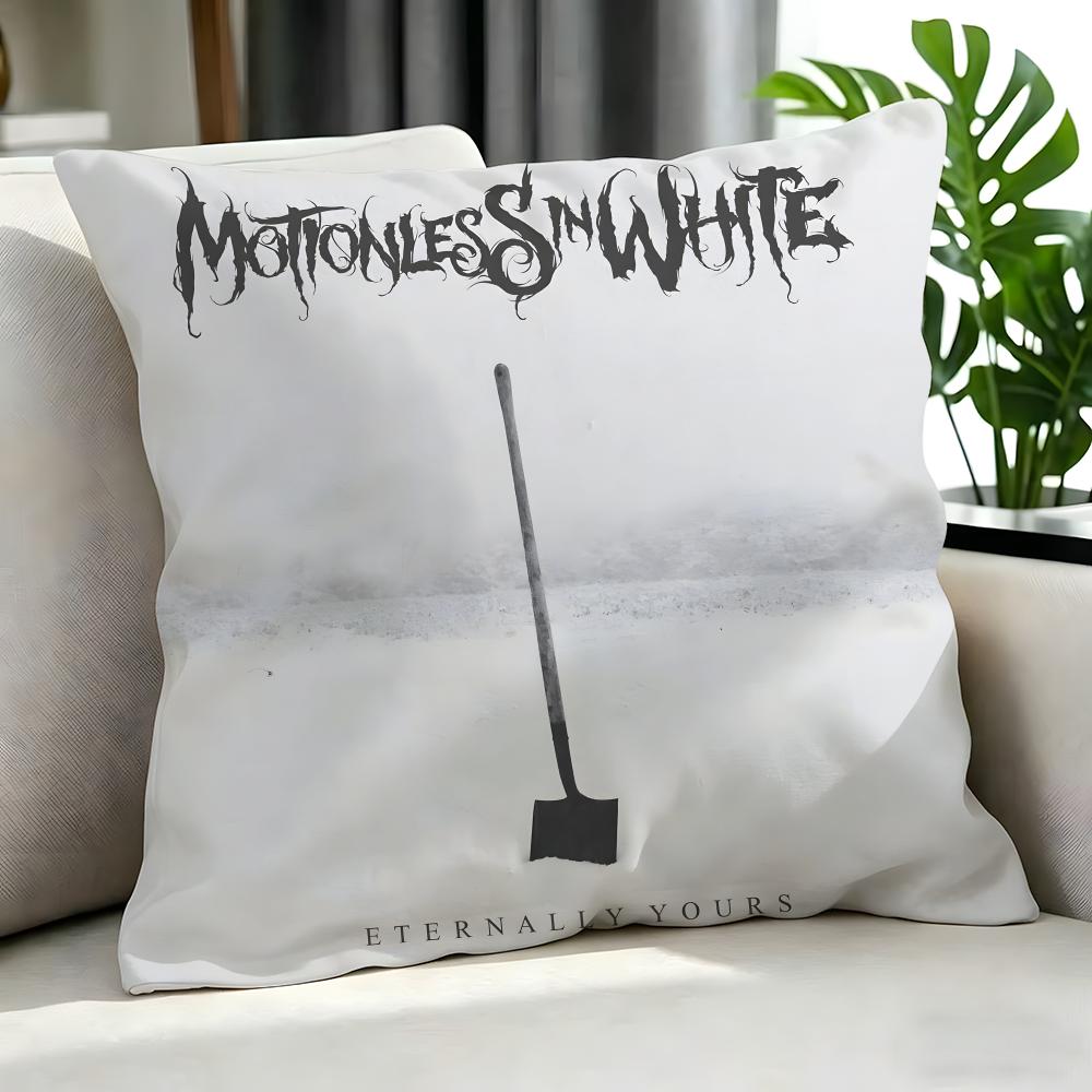 Band MMotionless In White Cushion Cover Cushion Cover Set Pcs x x x Pillowcase Decorative Sofa Home Decor