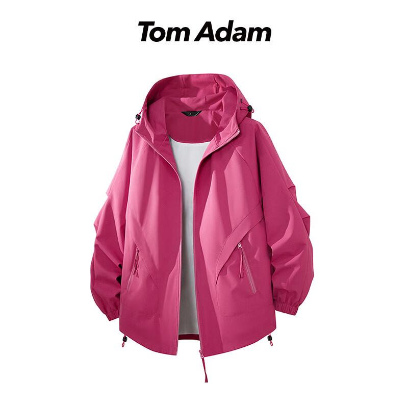 

TOM ADAM Men s Versatile Retro Hooded Jacket XL