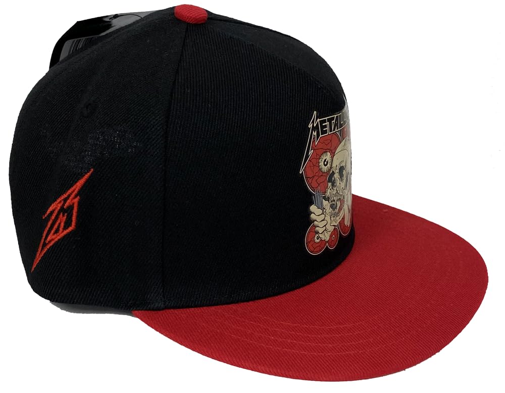 Metallica Shortest Straw Snapback Official Cap [Drag Train] Hat,