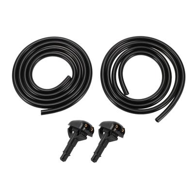 TUCKBOLD Compatible with Mitsubishi Lancer 2008-2014 Front Black Window Washer Nozzle No. 61601384859 2pcs