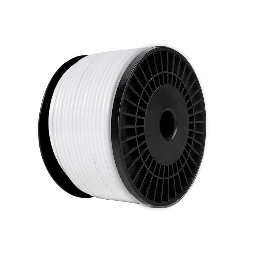 TV Antenna Cable 6.2/4.6 Mm. Roll 100 M.