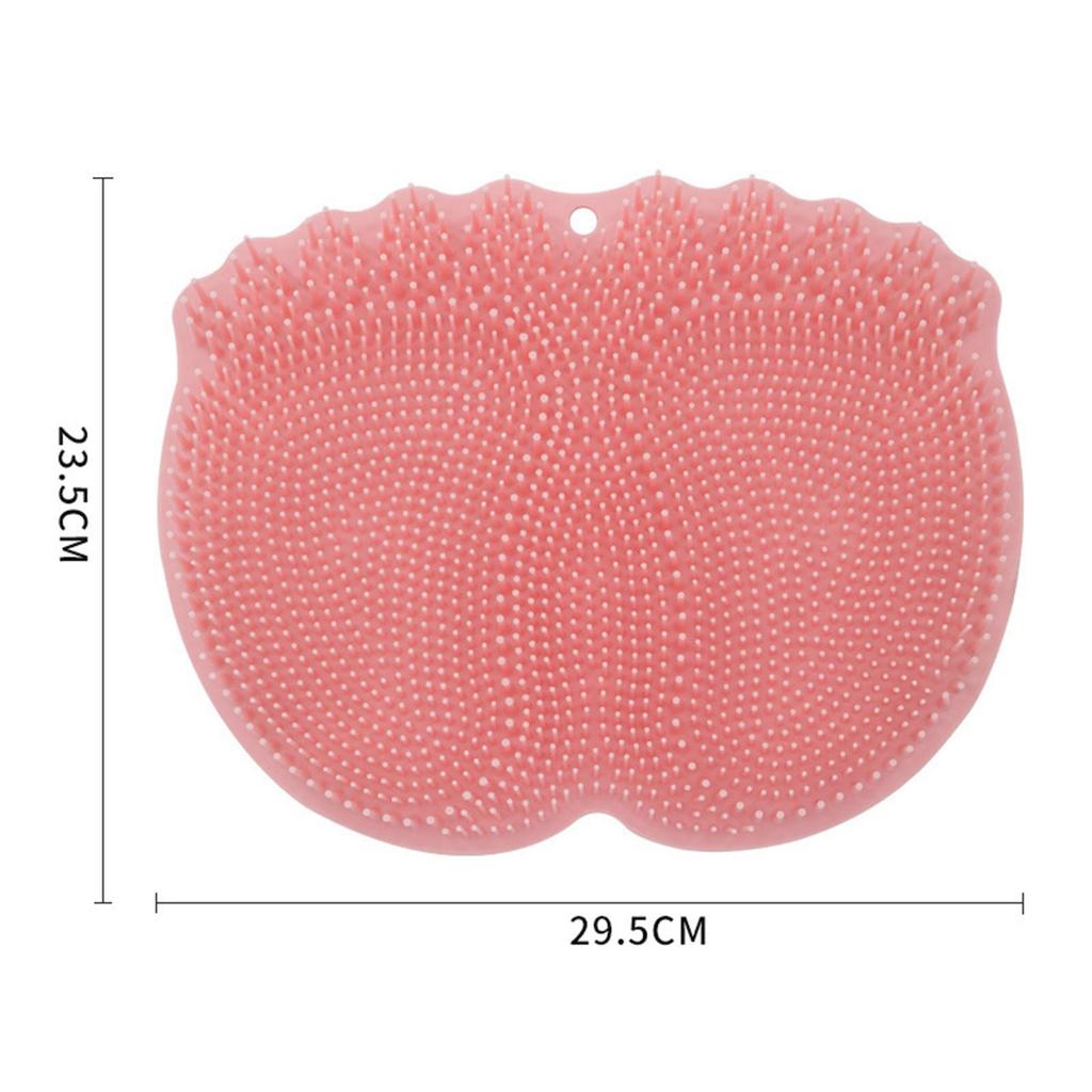 Foot Scrubber Cleaner Suction Cups Exfoliate Cleans Soothes Tired TPE Washer for Bathroom