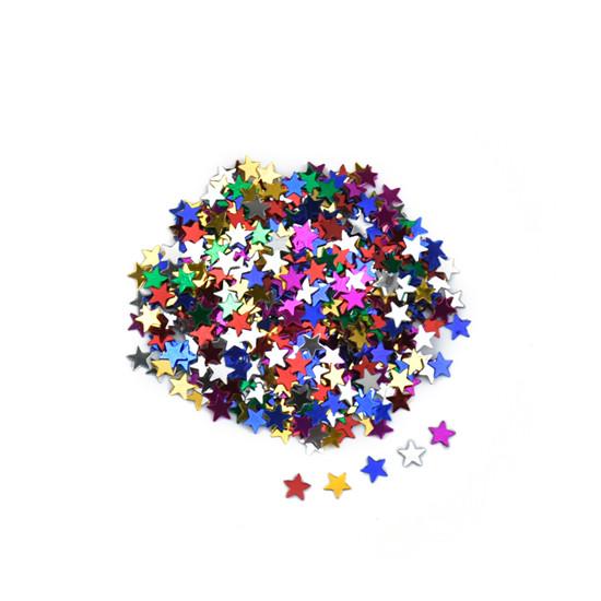 

10мм Паєтки у формі п ятикутної зірки Конфеті для вечірки з нагоди дня народження Весільне приладдя для кидання в європейському стилі Аксесуари для саморобної ювелірної біжутерії