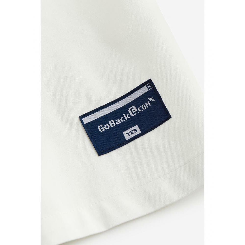 H M Loose Fit Pocket Detail sHirt wHite 1178844001