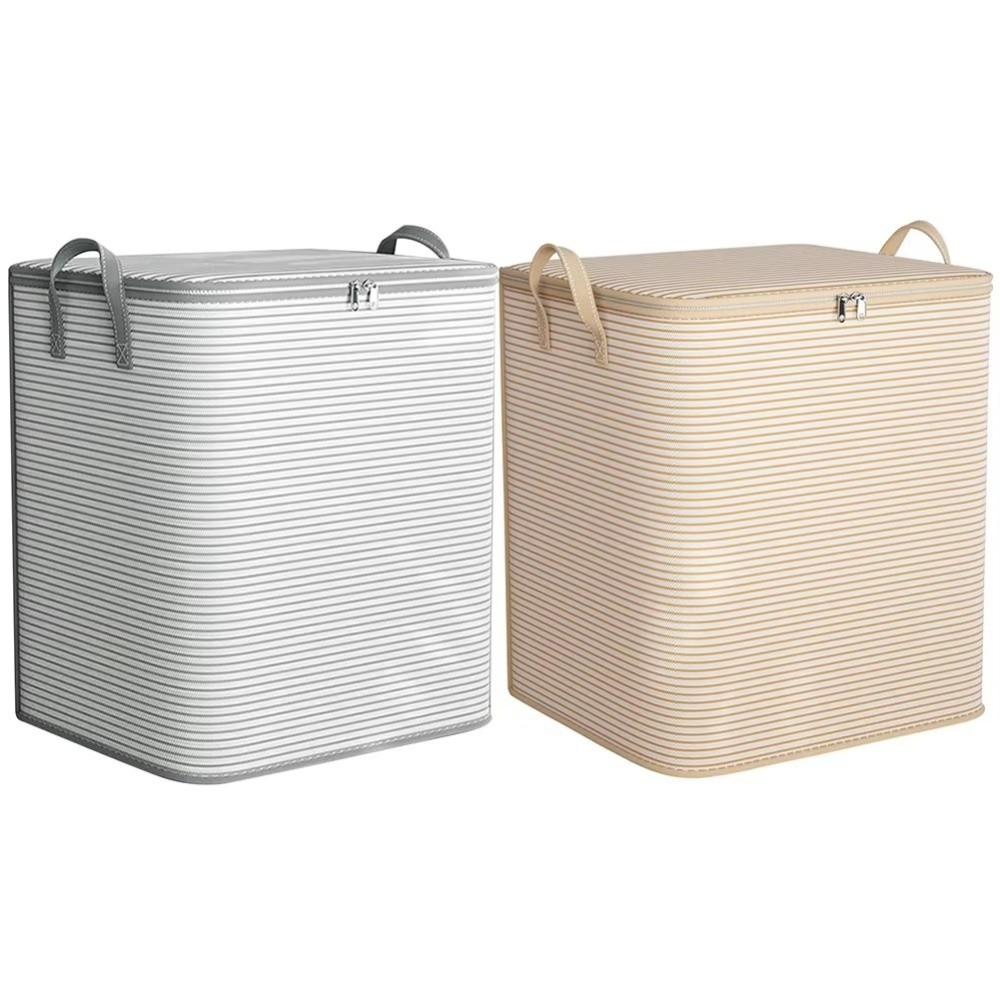 Large Capacity Clothes Storage Bins Double Zips Moving Packing Bag  Home