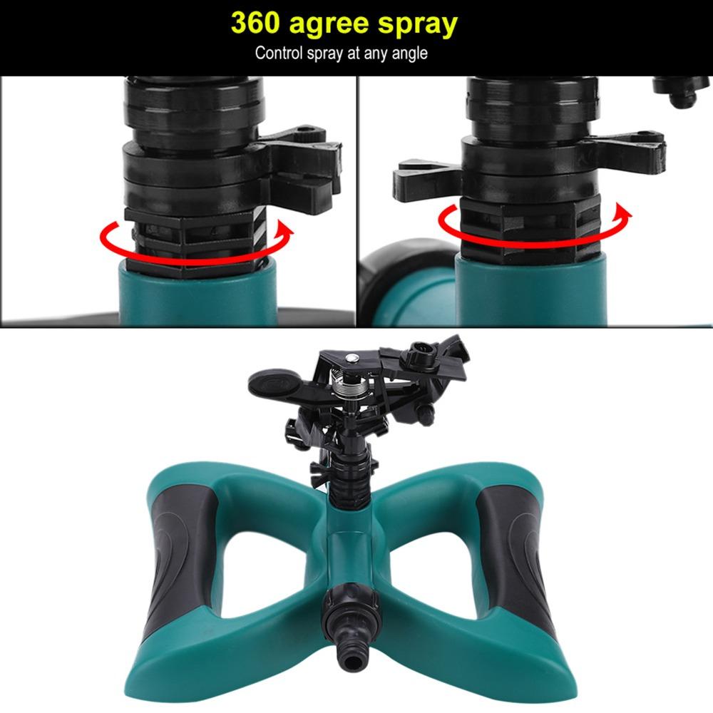 ABS Water Sprinkler 360 Degree Irrigation Sprinkler Rotating Irrigation Sprinkler  Garden Watering