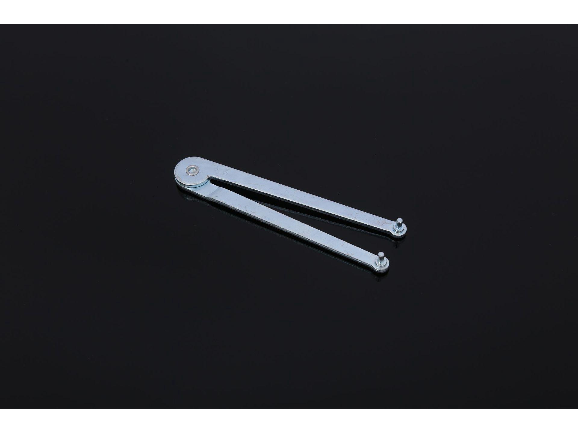 Регулируемый стальной (45#) рожковый ключ для угловой шлифмашины типа 9523 - Утолщенный E18