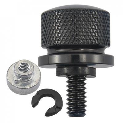 Fit For Harley Softail Sportster Rear Fender Seat Bolt Nut Mount Black Screw New