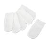 6pcs Baby Teeth Cleaning Gauze Finger Cover Milk Stain Removal Soft Hygiene Ring Buckle Oral Tongue Cleaner