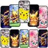 Capa de Celular para Samsung Galaxy S25 S23 S22 S24 Ultra FE Plus S9 A05 A06 A15 A16 A36 A37 A35 A54 A55 A56 A57 A25 A53 Jigglypuff Pokemon GO Pikachu Capa