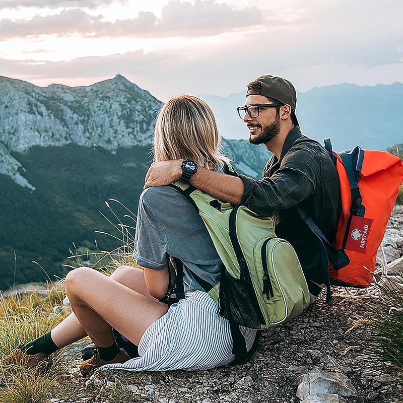231 Teile 2-in-1 Erste-Hilfe-Kasten, erweiterter Erste-Hilfe-Kasten, geeignet für Zuhause, Auto, Reisen, Sport, Wandern, Camping, Rettung