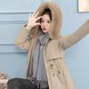 Medium and Long Pie Overcomes Women's Winter New Versatile Warm Cotton-padded Clothing Fashion and Thin Cotton-padded Jacket Women's Jacket