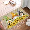 Christmas Carpet Sunflower Doormat Living Room Carpet Rug For Bedroom Welcome Mat Outdoor Carpet Christmas Decoration
