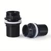 20~32mm Black Aquarium Connector PVC Waterproof Pipe Butt Fish Tank Straight Fitting Joint Fish Tank Tool Accessories IBC S60