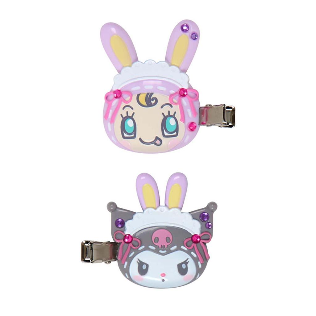 Sanrio Mezzo Piano Kuromi Bangs Clips of and Ages 3 and Product 328995 (Set 2) - Right-Facing Left-Facing, Up, Number