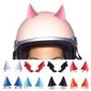 1pair Cool Motorcycle Helmet Horn Silicone Moto Helmet Decoration  Scooter
