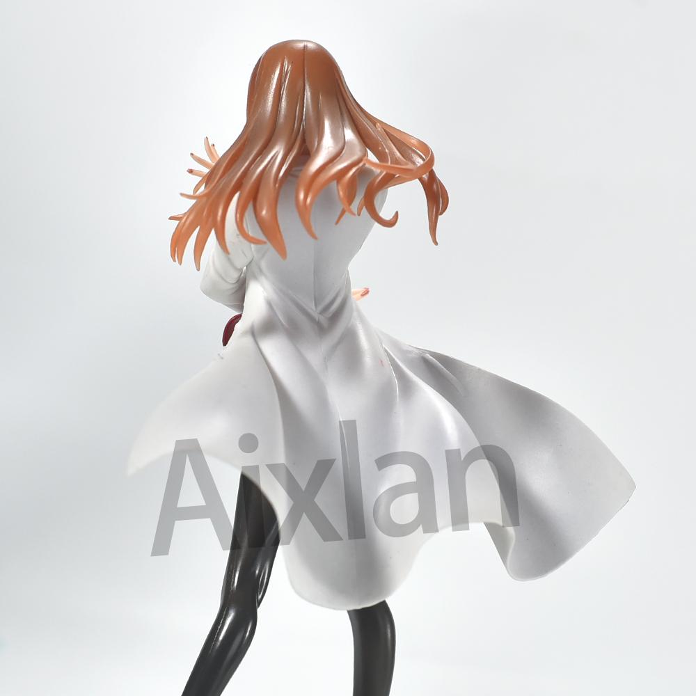 Aixlan Steins Gate Figure Makise Kurisu 22cm Super Stylish Girl POLYVINYL CHLORIDE Action Figure Amine Xmas Present Collector-Worthy Figurine