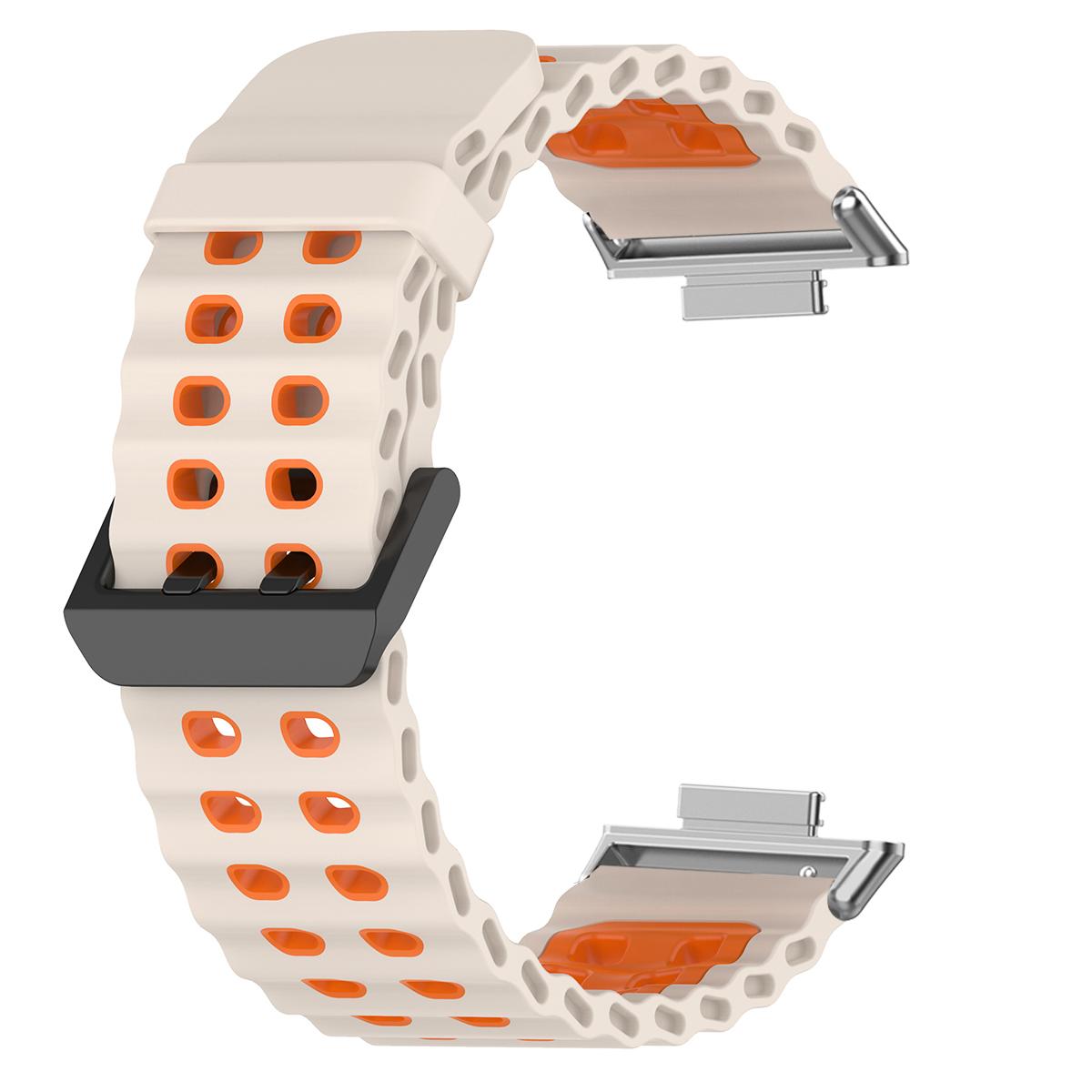 

Силиконовый ремешок для Redmi Watch 5, ремешок для Redmi Watch 4, Xiaomi Mi Band 8 Pro/9 Pro, двухцветный дышащий ремешок, спортивный браслет Mi Band 9 Pro