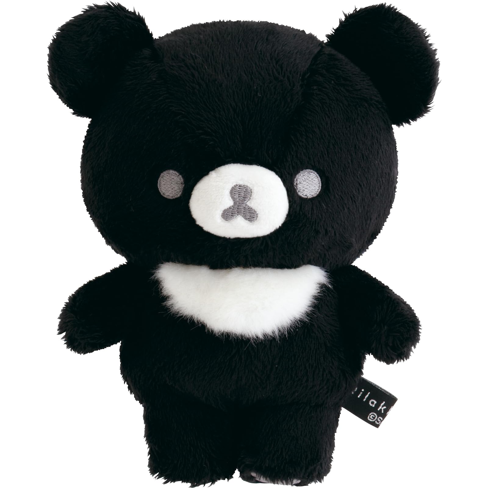 Плюшевая игрушка Rilakkuma RILAKKUMA MONO Chairoikoguma MV74401 San-X BASIC CHROME - В17×Ш13×Г8,5 см