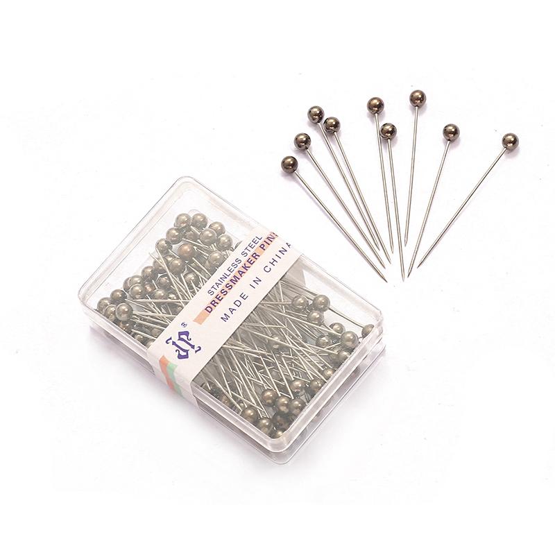 1box/bag Multi Colors Metal Pearlescent Needle For Household Sewing Accessories