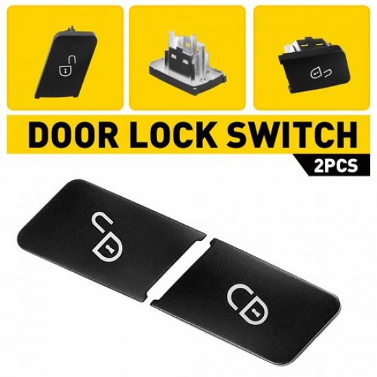 Door Lock Button Switch Front For Mercedes Benz Left Hand Side 2008-18 W204 W212