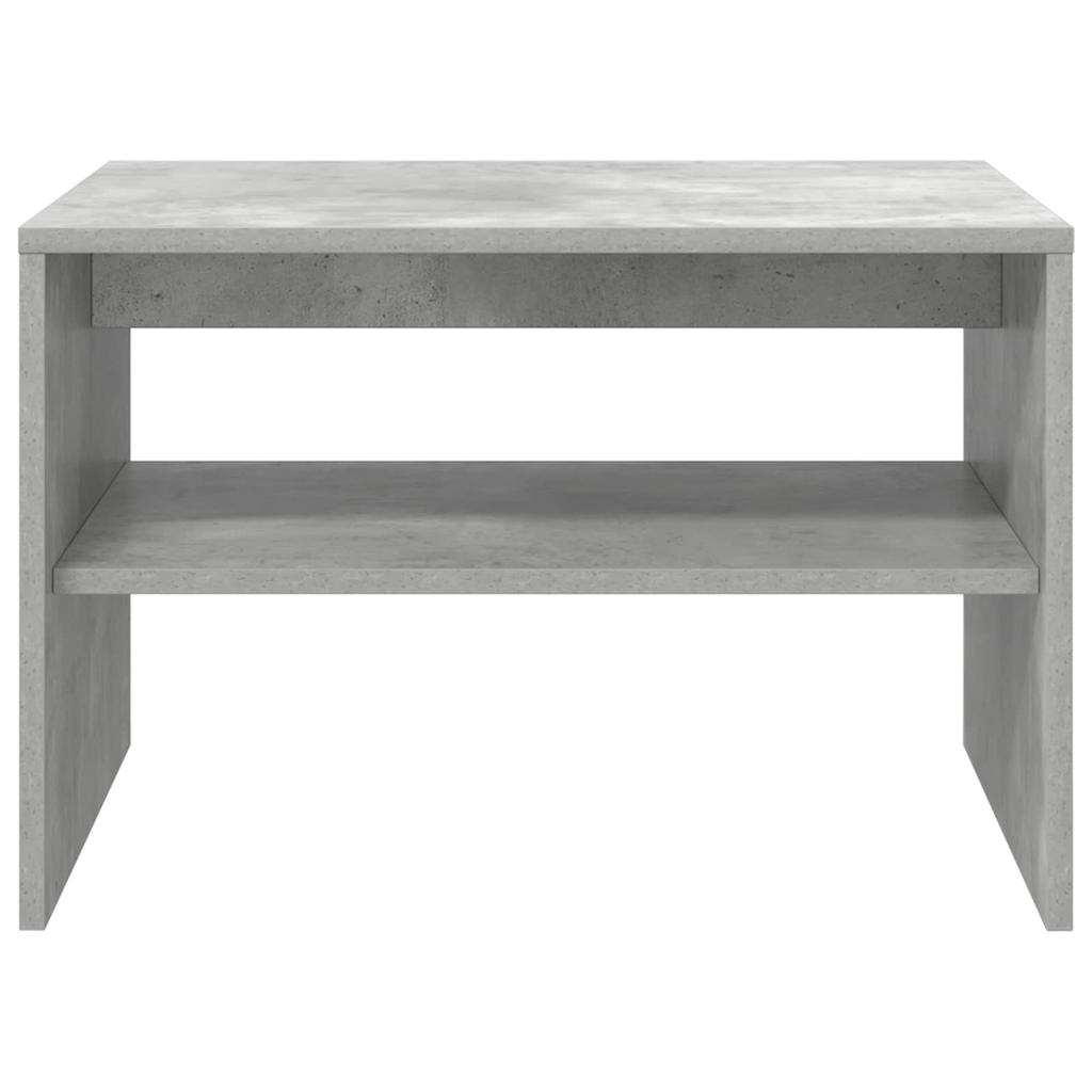 Coffee Table Concrete Grey 60 x 50 x 40 cm Engineered Wood