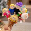 Fairy Tale Series Hand Puppet Plush Toy Cartoon Elf Finger Puppet Role Play Tell Story Cloth Doll Educational Toys For Children