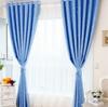 Korean     Door Window Curtain   Drape Bathroom Livling Room Decor Blue
