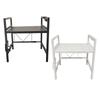 Adjustable Microwave Oven Rack for Bakers, Kitchen Utensil Storage Rack, Iron Construction, Suitable