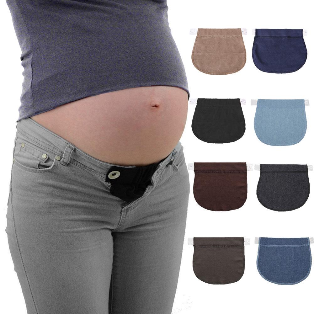 Elastic Maternity Pregnancy Waistband Belt Waist Extender Clothing Pants Suit for Maternity Intimates Supplies