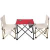 ZISIZ Outdoor Folding Camping Table & Chair Set