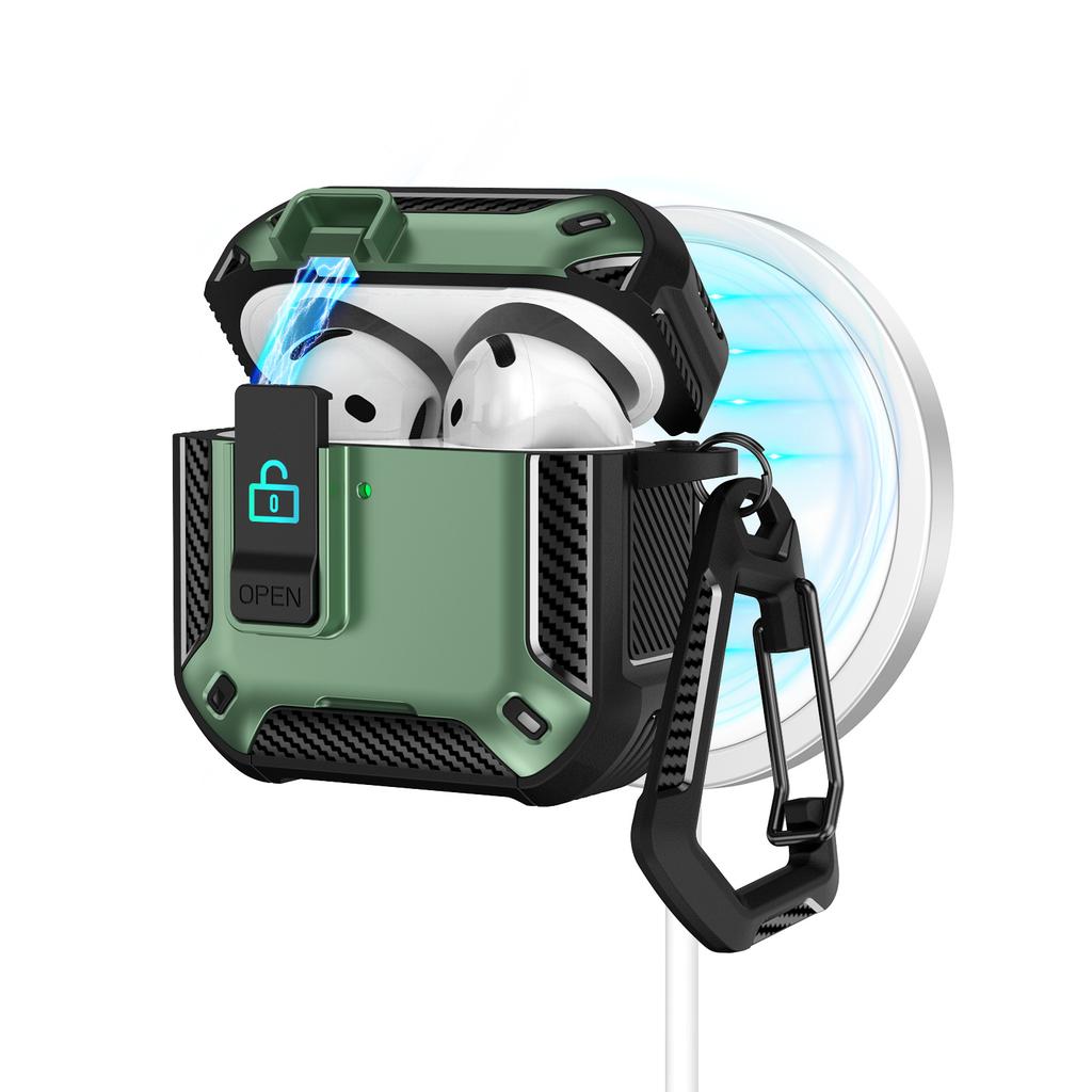 Two-color AirPods 1 Protective Case Pro1 Earphone Case Protective Case Apple Wireless Bluetooth 1st Generation Earphone Case