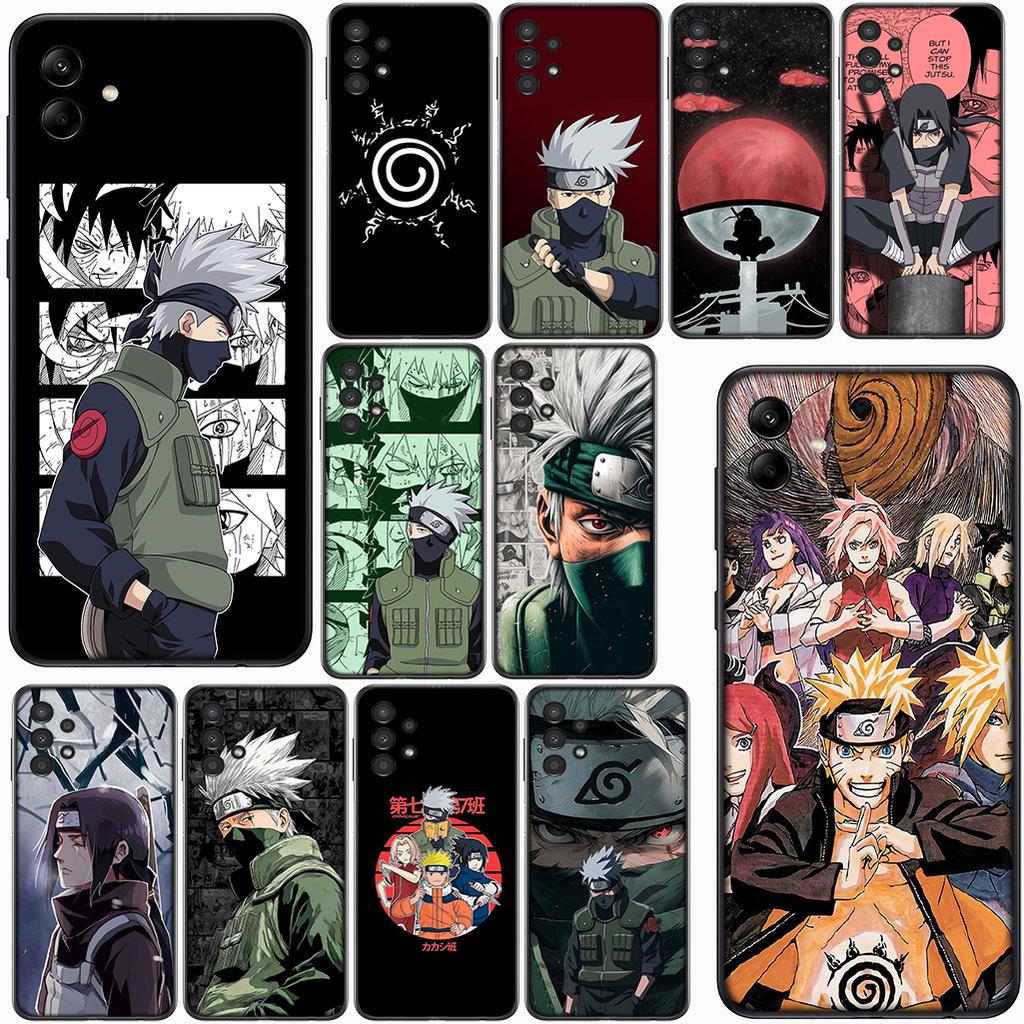 for Samsung Galaxy A56 A26 A36 A10 A20 A30 A31 A32 A50 A55 A52 A53 A33 A12 A14 Phone Case Kakashi Uchiha Sasuke Akatsuki Narutos