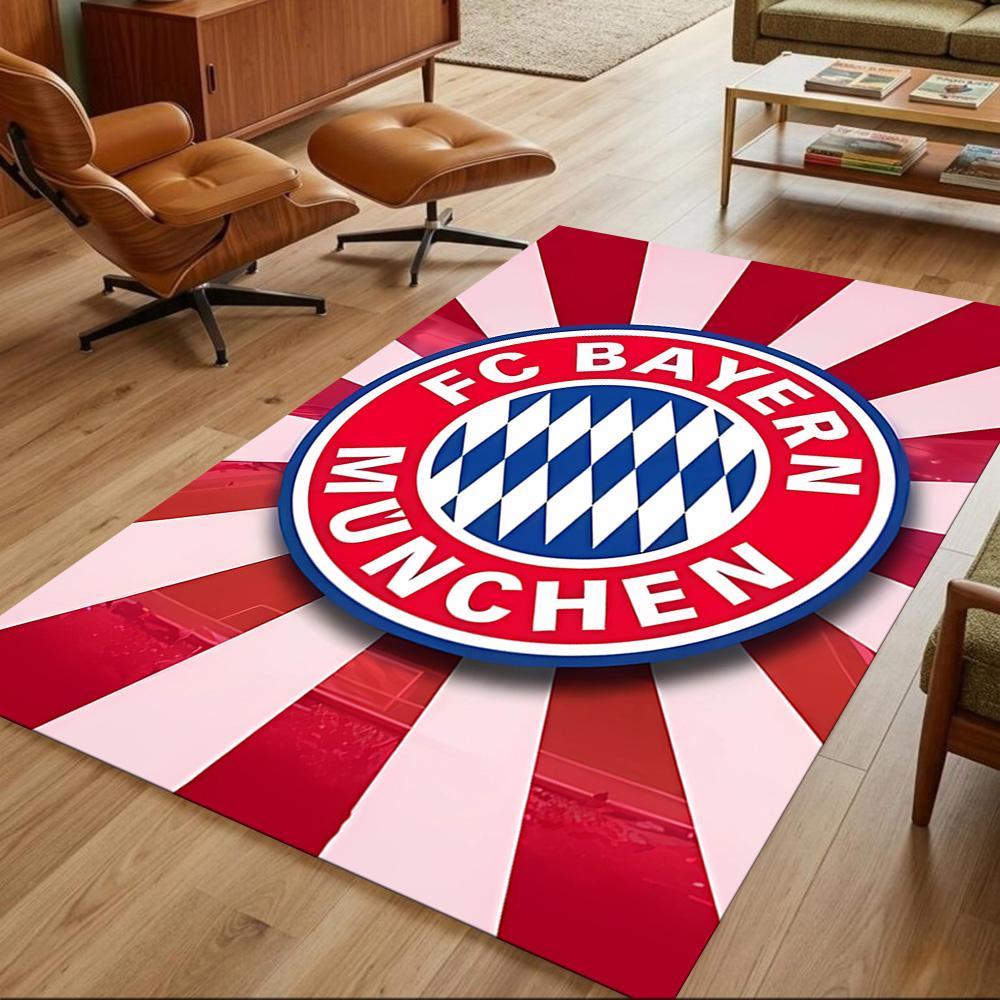 Bayern Munich Crest Area Rug Suitable for Dormitory Living Rooms Dining Room Study room Antislip Carpet Office home decor Wedding Party Gift