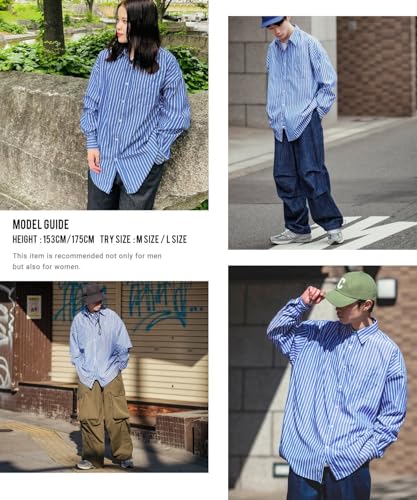 [IMPROVES] [NULL] Striped Long Sleeve Shirt