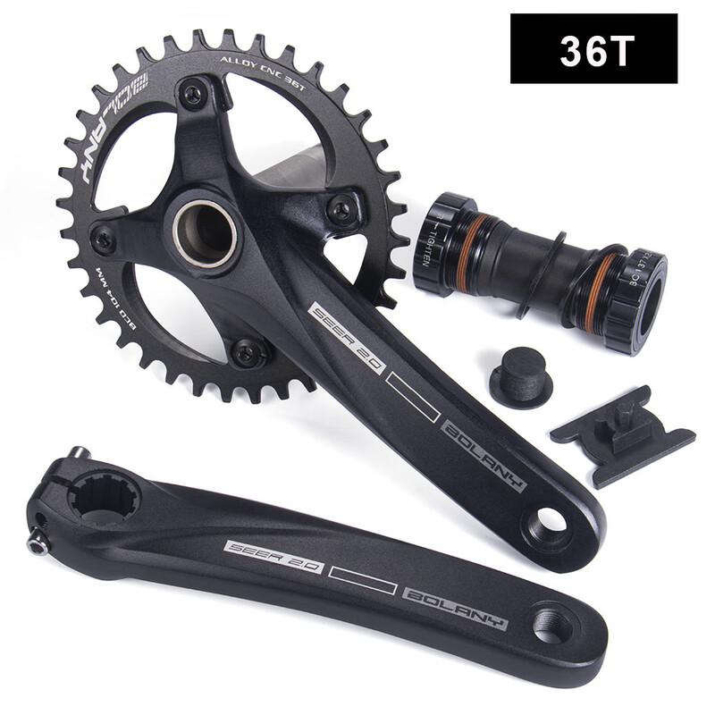 Lishi Mountain Bike 170mm Crankset with 36T Chainring