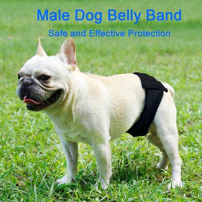 Male Dog Belly Band Pet Diaper Washable Wrap Waterproof Toilet Training Dog Physiological Pant