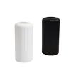 Nordic White Plastic Small Flower Vase - Creative Living Room Decor