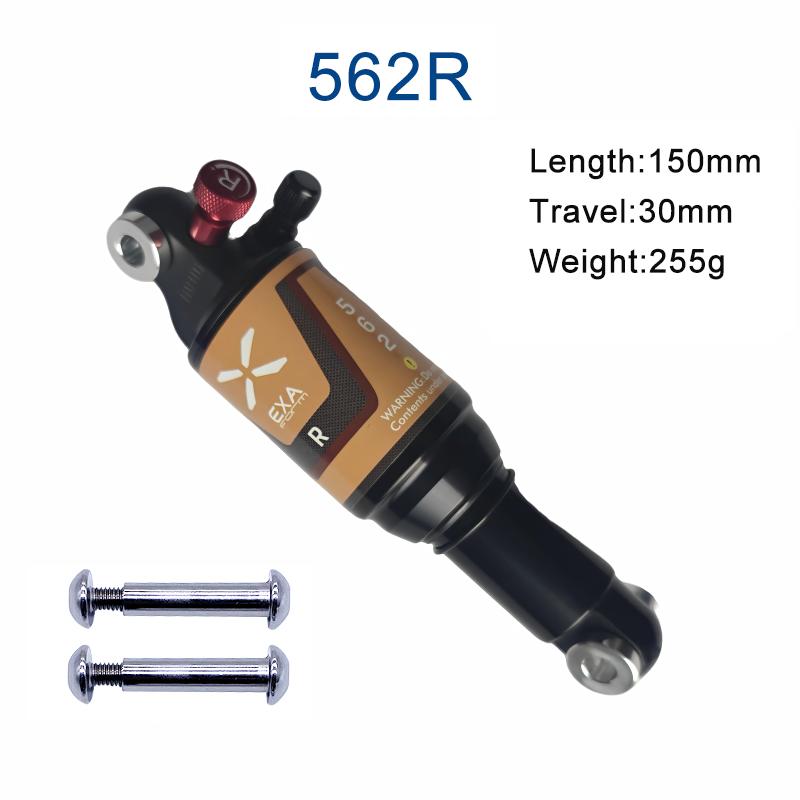 KS EXAform 588RL 582RL 562R for Mountain Bike scooter Air Shock Absorber Air Chamber Damping Adjustable MTB Rear Shock 562R-150mm