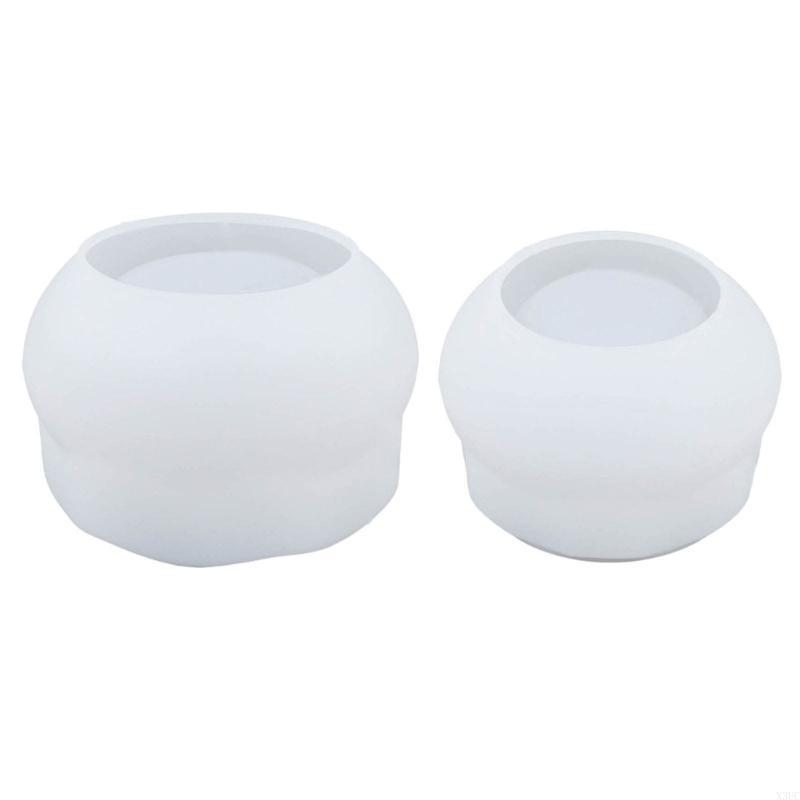 Fish Silicone Mold Crystal Epoxy Resin Casting Flowerpot Candlestick Mould X3UC